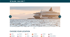 Desktop Screenshot of htg.tallink.com